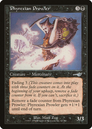 Phyrexian Prowler [Nemesis] | Enigma On Main