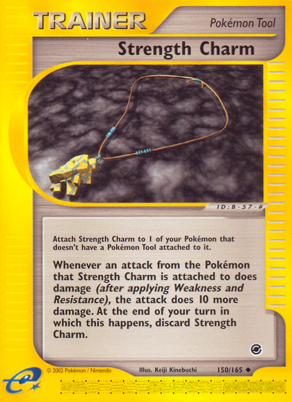 Strength Charm (150/165) [Expedition: Base Set] | Enigma On Main