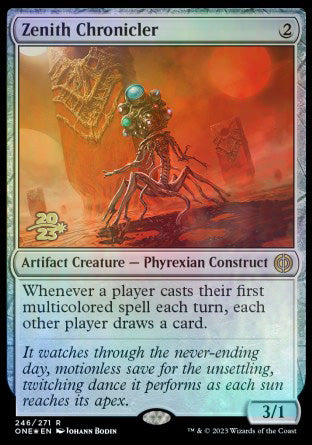 Zenith Chronicler [Phyrexia: All Will Be One Prerelease Promos] | Enigma On Main