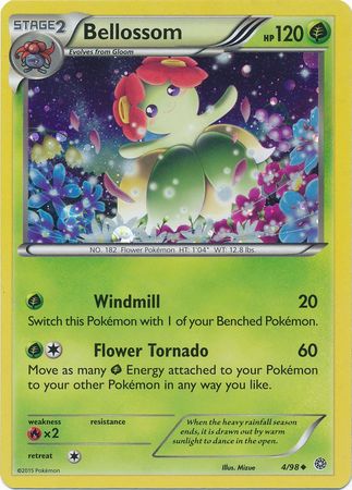 Bellossom (4/98) (Cosmos Holo) [XY: Ancient Origins] | Enigma On Main