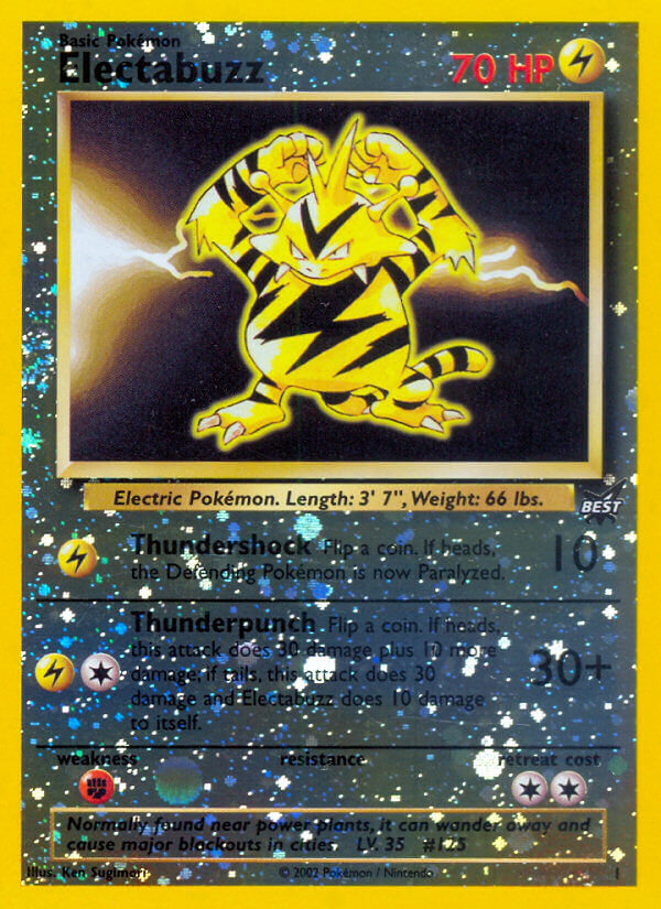 Electabuzz (1) [Best of Promos] | Enigma On Main