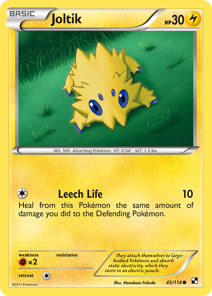 Joltik (45/114) [Black & White: Base Set] | Enigma On Main