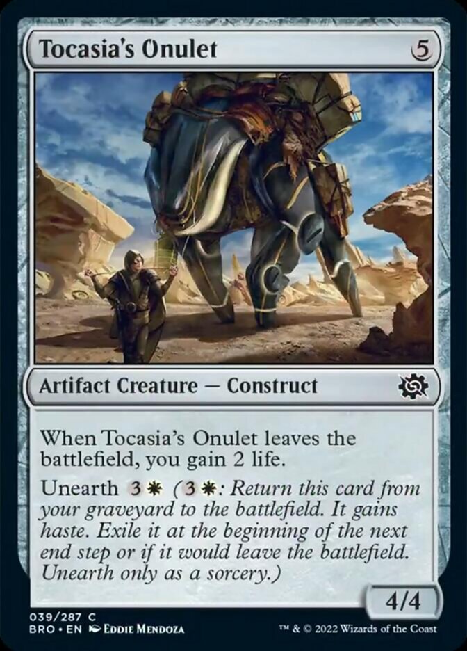 Tocasia's Onulet [The Brothers' War] | Enigma On Main