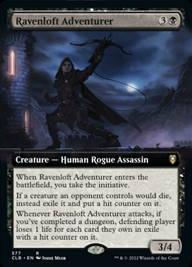 Ravenloft Adventurer (Extended Art) [Commander Legends: Battle for Baldur's Gate] | Enigma On Main