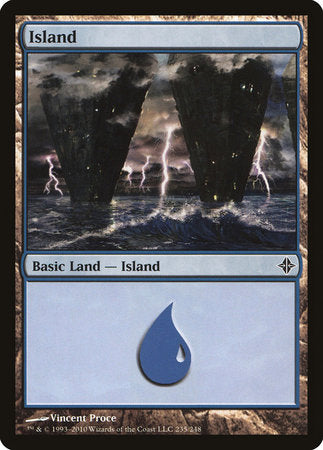 Island (235) [Rise of the Eldrazi] | Enigma On Main