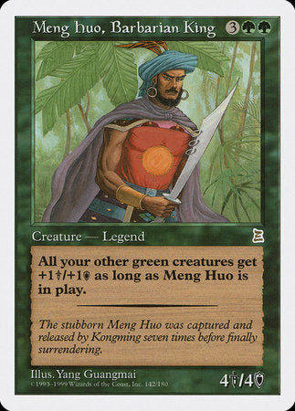 Meng Huo, Barbarian King [Portal Three Kingdoms] | Enigma On Main