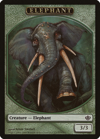Elephant Token [Duel Decks: Garruk vs. Liliana Tokens] | Enigma On Main