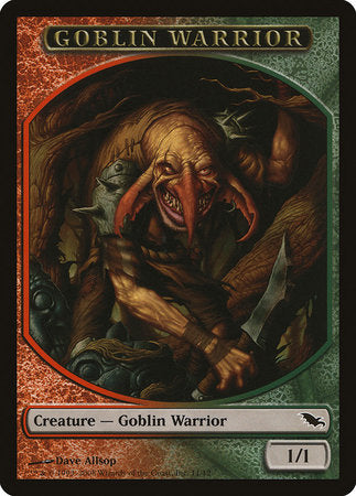 Goblin Warrior Token (Red/Green) [Shadowmoor Tokens] | Enigma On Main