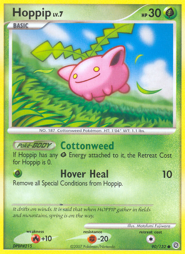 Hoppip (90/132) [Diamond & Pearl: Secret Wonders] | Enigma On Main