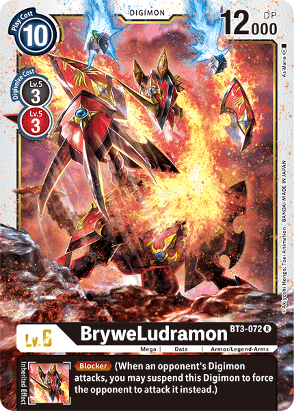 BryweLudramon [BT3-072] [Release Special Booster Ver.1.5] | Enigma On Main