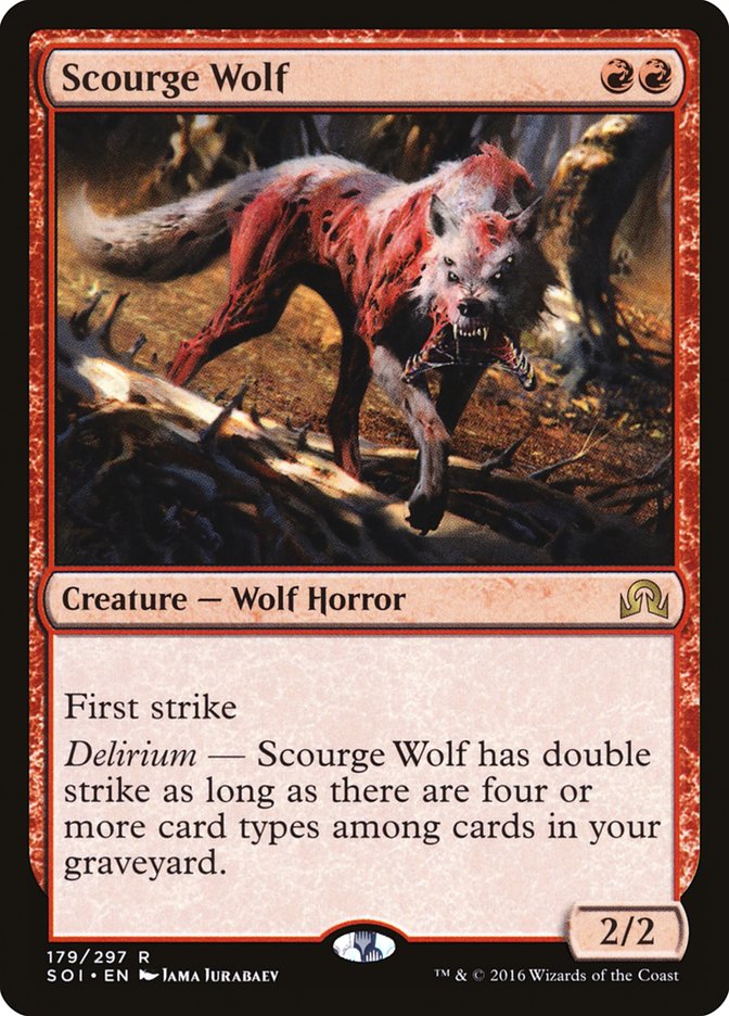 Scourge Wolf [Shadows over Innistrad] | Enigma On Main