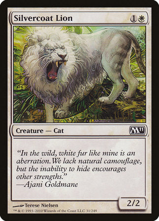 Silvercoat Lion [Magic 2011] | Enigma On Main