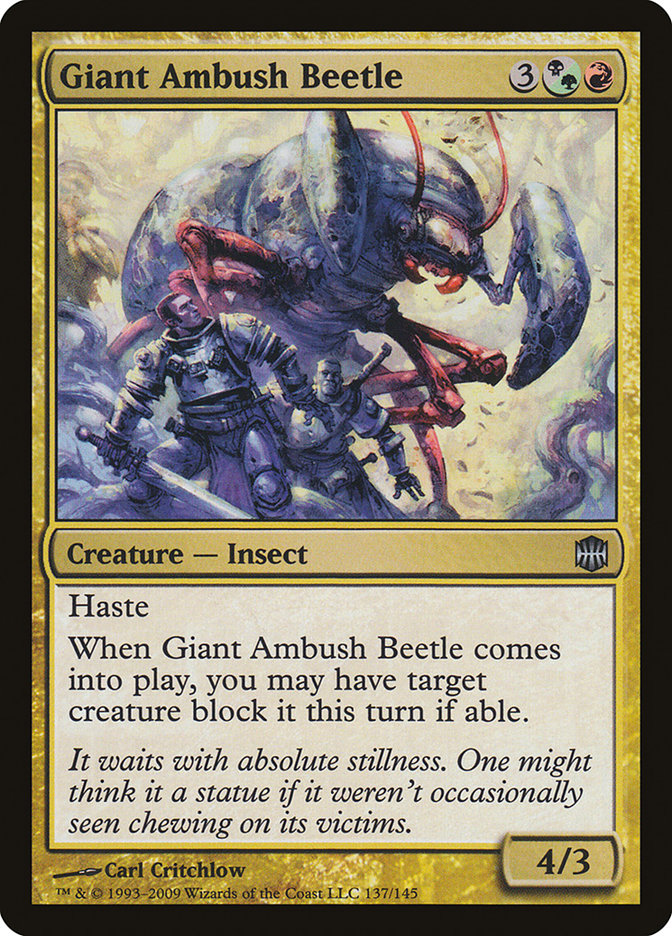 Giant Ambush Beetle [Alara Reborn] | Enigma On Main