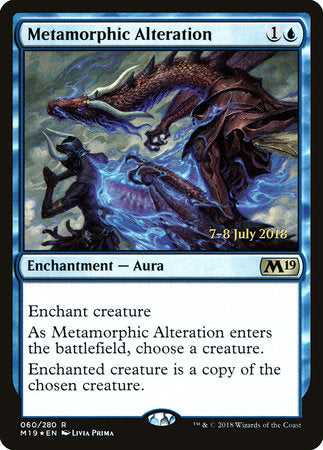 Metamorphic Alteration [Core Set 2019 Promos] | Enigma On Main