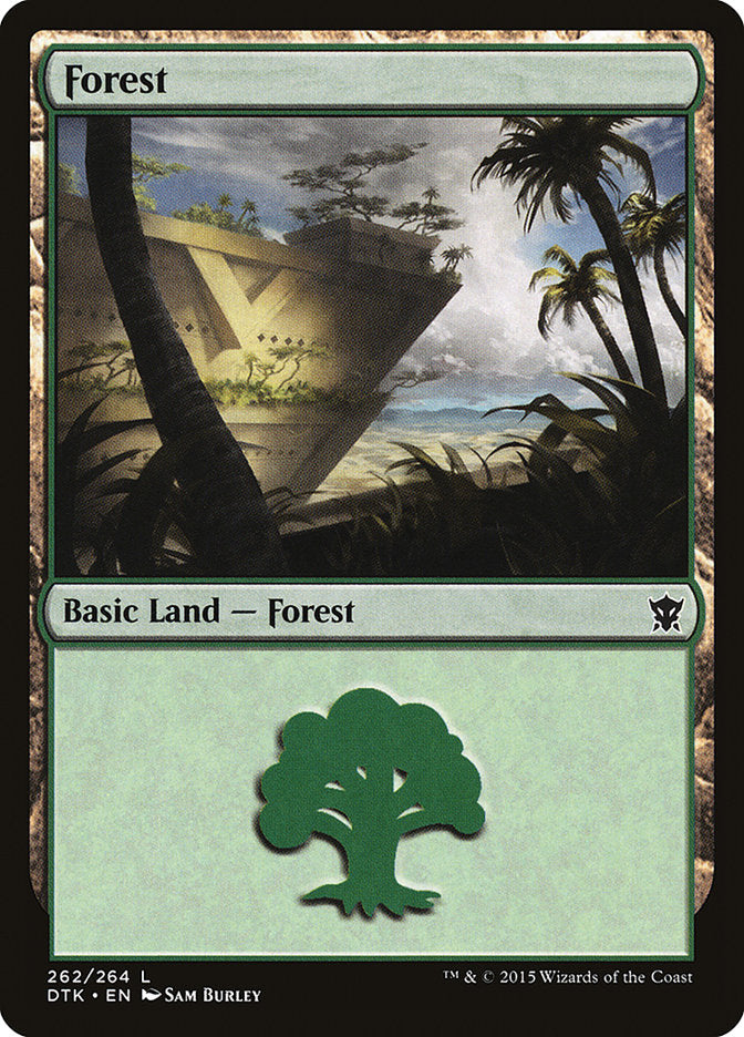 Forest (262) [Dragons of Tarkir] | Enigma On Main