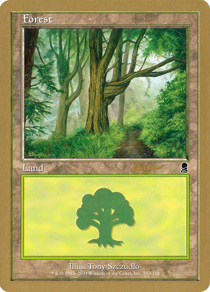 Forest (shh350) (Sim Han How) [World Championship Decks 2002] | Enigma On Main