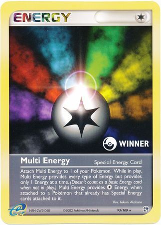 Multi Energy (93/100) (Winner League Promo) [EX: Sandstorm] | Enigma On Main