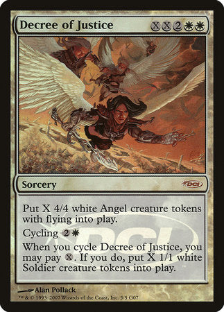 Decree of Justice [Judge Gift Cards 2007] | Enigma On Main