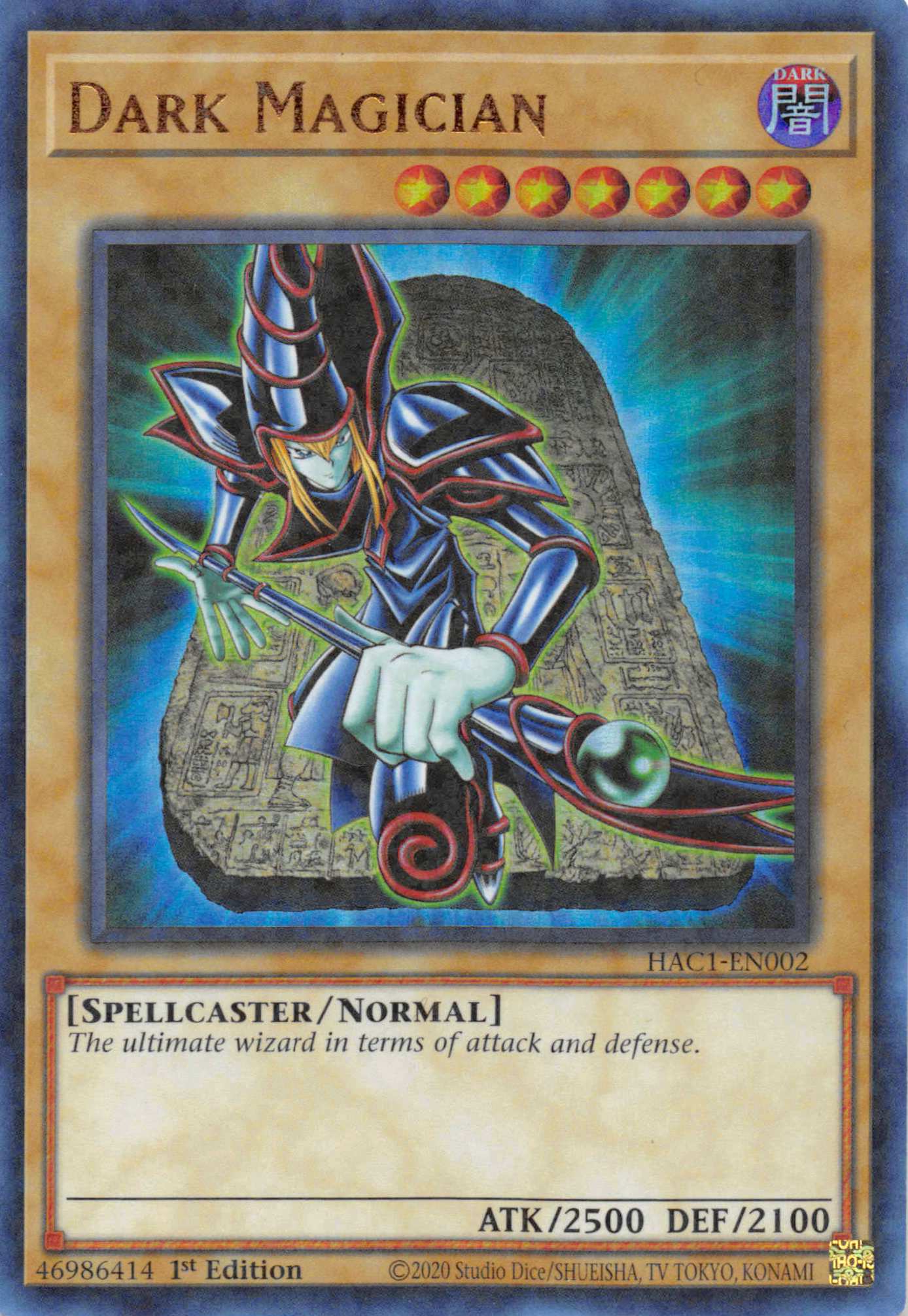 Dark Magician (Duel Terminal) [HAC1-EN002] Parallel Rare | Enigma On Main