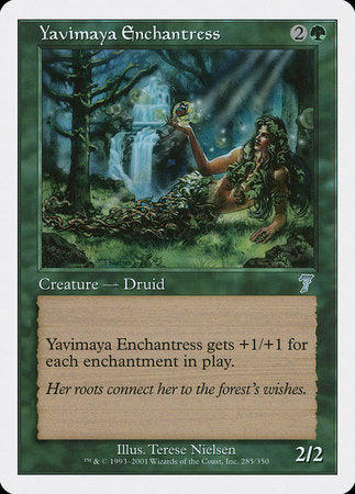 Yavimaya Enchantress [Seventh Edition] | Enigma On Main