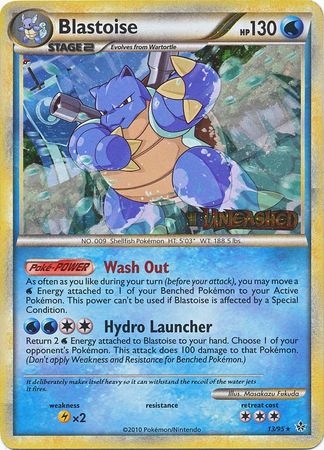 Blastoise (13/95) (Prerelease Promo) [HeartGold & SoulSilver: Black Star Promos] | Enigma On Main