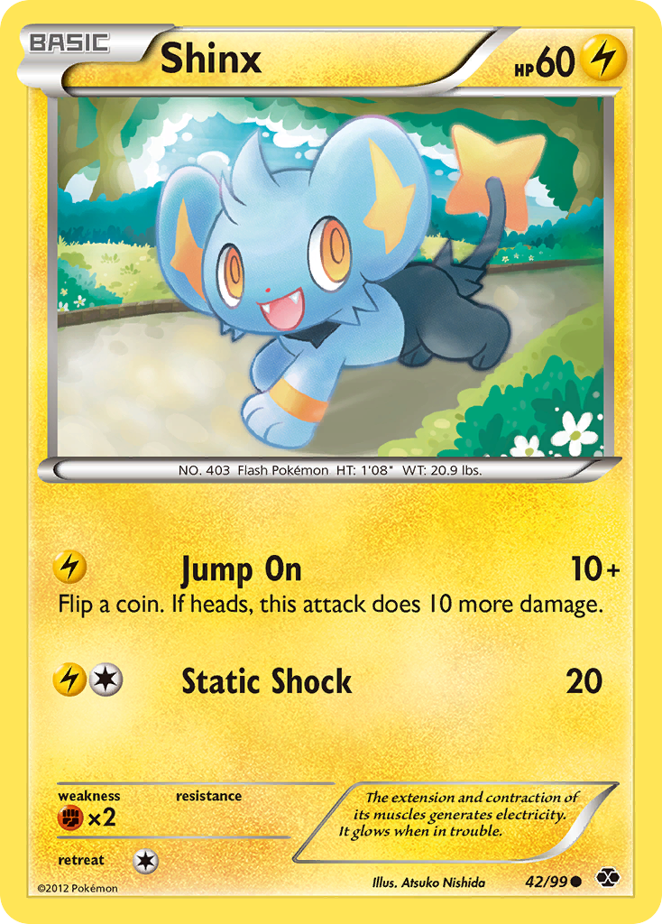 Shinx (42/99) [Black & White: Next Destinies] | Enigma On Main