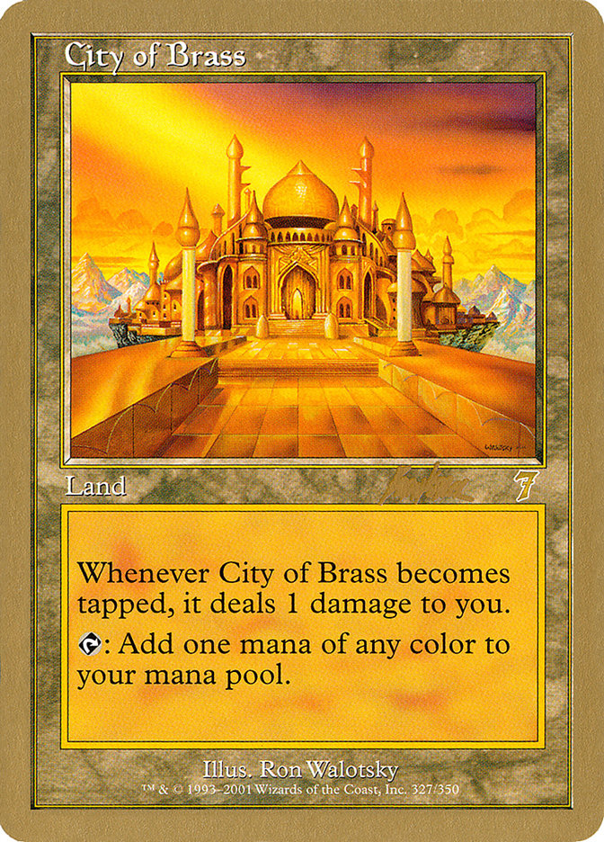 City of Brass (Brian Kibler) [World Championship Decks 2002] | Enigma On Main