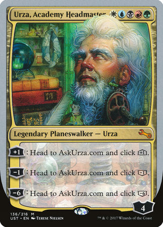 Urza, Academy Headmaster [Unstable] | Enigma On Main