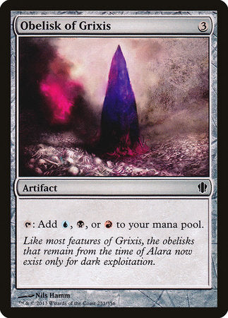 Obelisk of Grixis [Commander 2013] | Enigma On Main