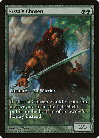 Nissa's Chosen [Zendikar Promos] | Enigma On Main