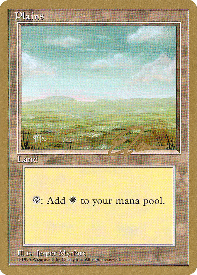 Plains (et364) (Eric Tam) [Pro Tour Collector Set] | Enigma On Main