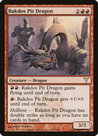 Rakdos Pit Dragon [Dissension] | Enigma On Main