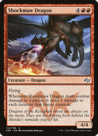 Shockmaw Dragon [Fate Reforged] | Enigma On Main