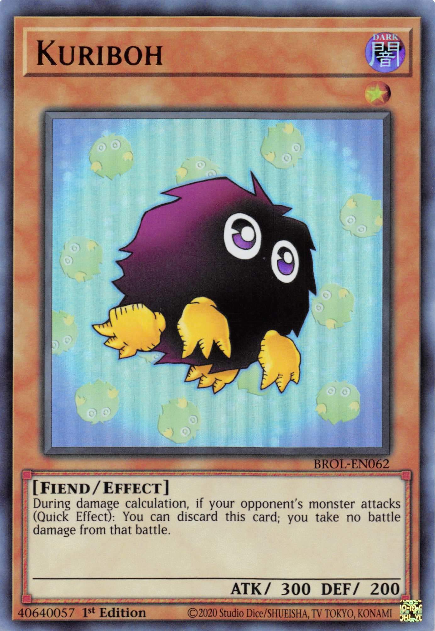 Kuriboh [BROL-EN062] Ultra Rare | Enigma On Main