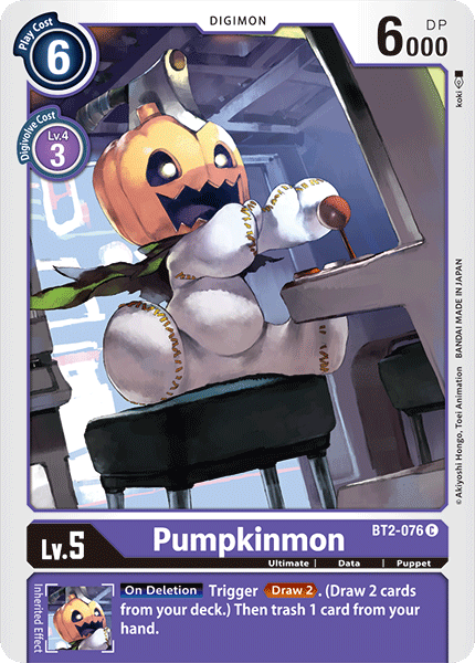 Pumpkinmon [BT2-076] [Release Special Booster Ver.1.0] | Enigma On Main