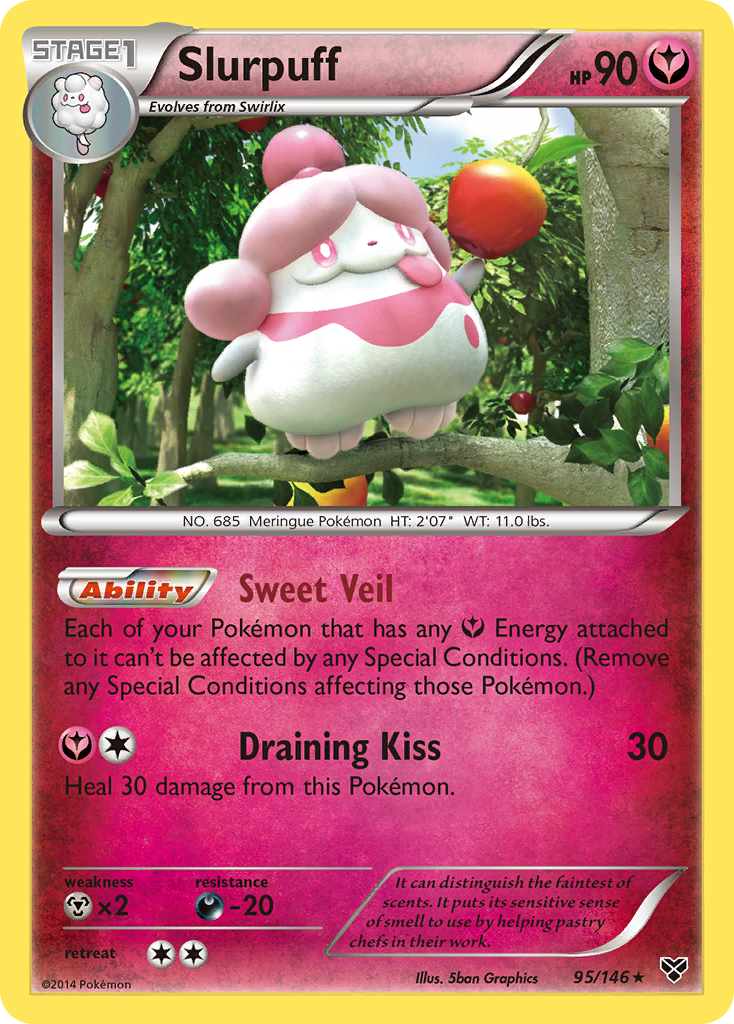 Slurpuff (95/146) [XY: Base Set] | Enigma On Main