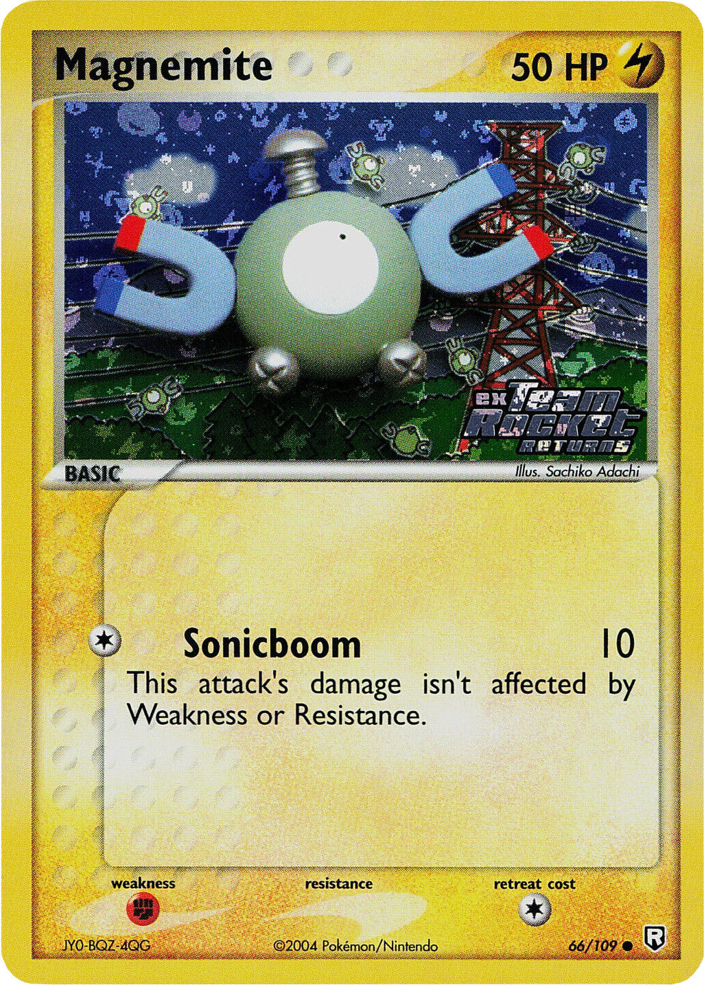 Magnemite (66/109) (Stamped) [EX: Team Rocket Returns] | Enigma On Main