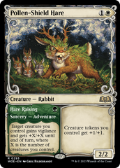 Pollen-Shield Hare // Hare Raising (Promo Pack) [Wilds of Eldraine Promos] | Enigma On Main