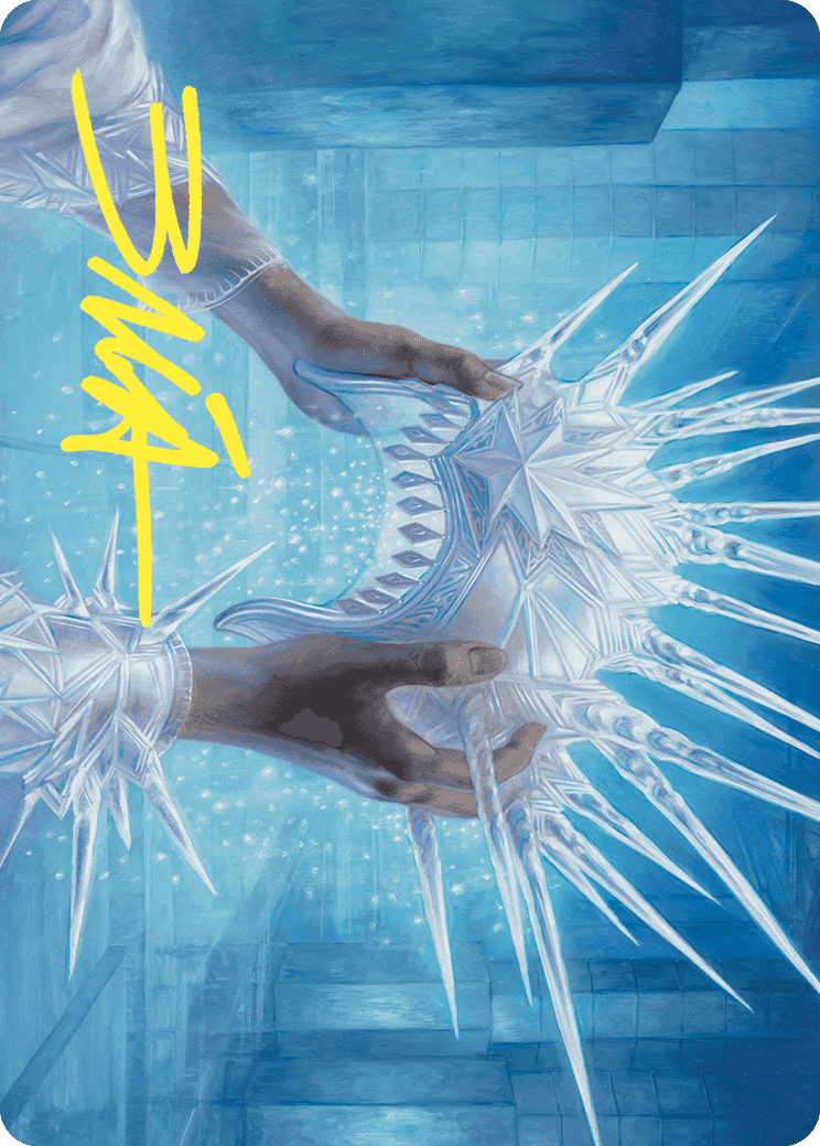 Hylda's Crown of Winter Art Card (Gold-Stamped Signature) [Wilds of Eldraine Art Series] | Enigma On Main
