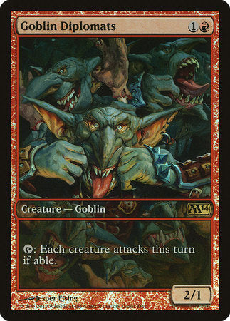 Goblin Diplomats [Magic 2014 Promos] | Enigma On Main