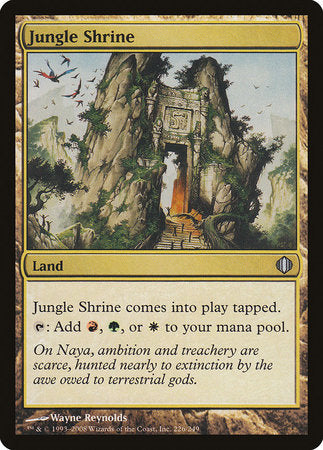 Jungle Shrine [Shards of Alara] | Enigma On Main