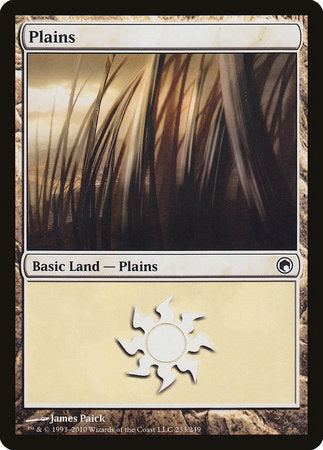 Plains (233) [Scars of Mirrodin] | Enigma On Main