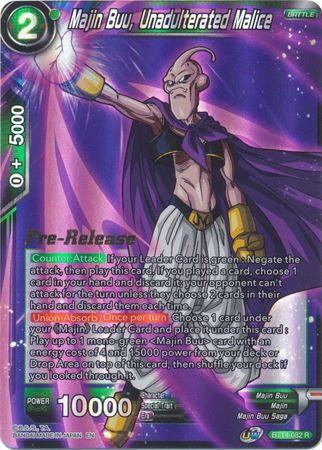 Majin Buu // Majin Buu, Unadulterated Might (BT14-062) [Cross Spirits Prerelease Promos] | Enigma On Main