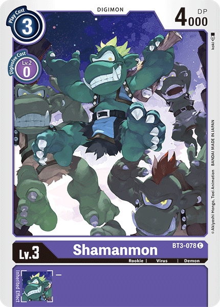 Shamanmon [BT3-078] [Release Special Booster Ver.1.5] | Enigma On Main