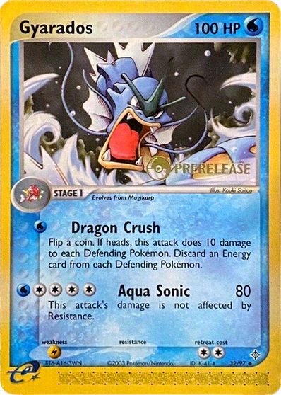 Gyarados (32/97) (Prerelease Promo) [EX: Dragon] | Enigma On Main