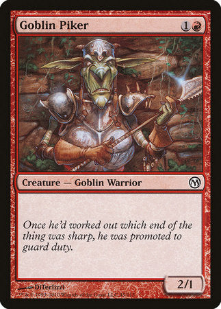 Goblin Piker [Duels of the Planeswalkers] | Enigma On Main