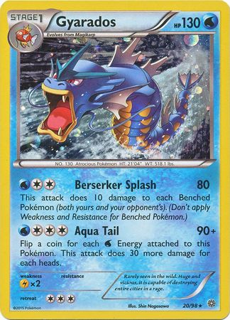 Gyarados (20/98) (Cosmos Holo) [XY: Ancient Origins] | Enigma On Main