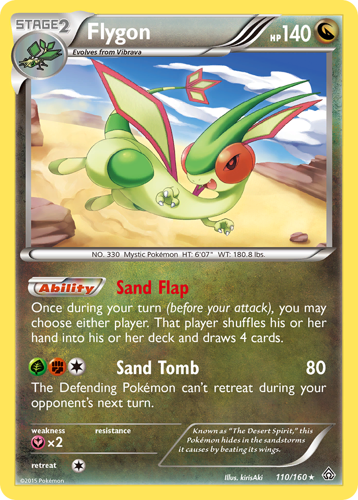 Flygon (110/160) [XY: Primal Clash] | Enigma On Main