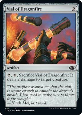 Vial of Dragonfire [Jumpstart 2022] | Enigma On Main