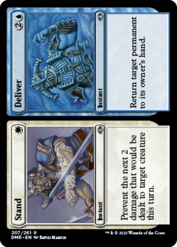 Stand // Deliver [Dominaria Remastered] | Enigma On Main